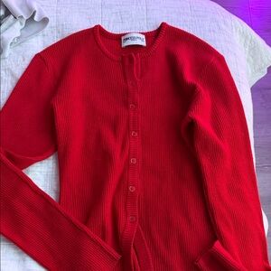 Princess Polly Vibrant Red Cardigan
